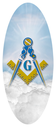 Masonic Lodge Clouds Blue
